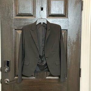 Express Notch Collar One Button Blazer Size 4